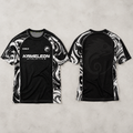 Obsidian Swirl Drifit Sports Jersey Shirt