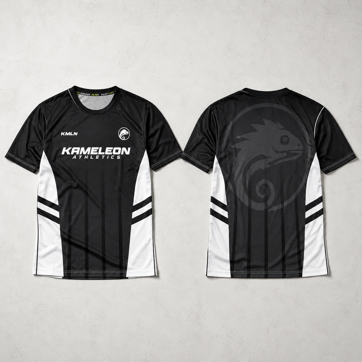 Black Rally Drifit Sports Jersey Shirt