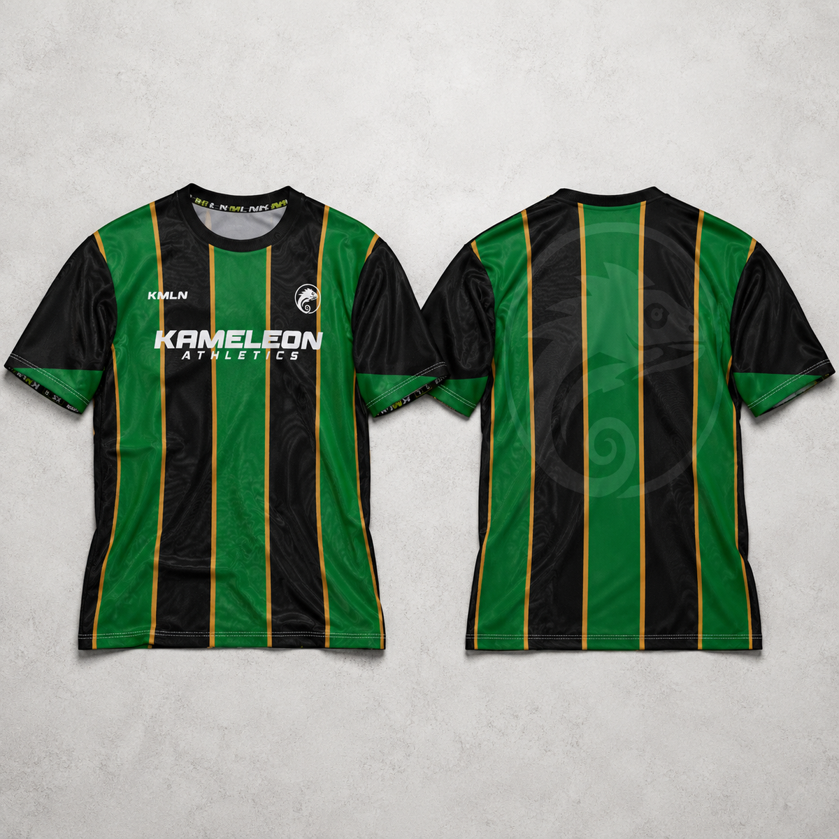 Verdant Victory Drifit Sports Jersey Shirt
