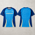 Blue Velocity Drifit Sports Jersey Shirt
