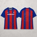 Crimson Cobalt Drifit Sports Jersey Shirt
