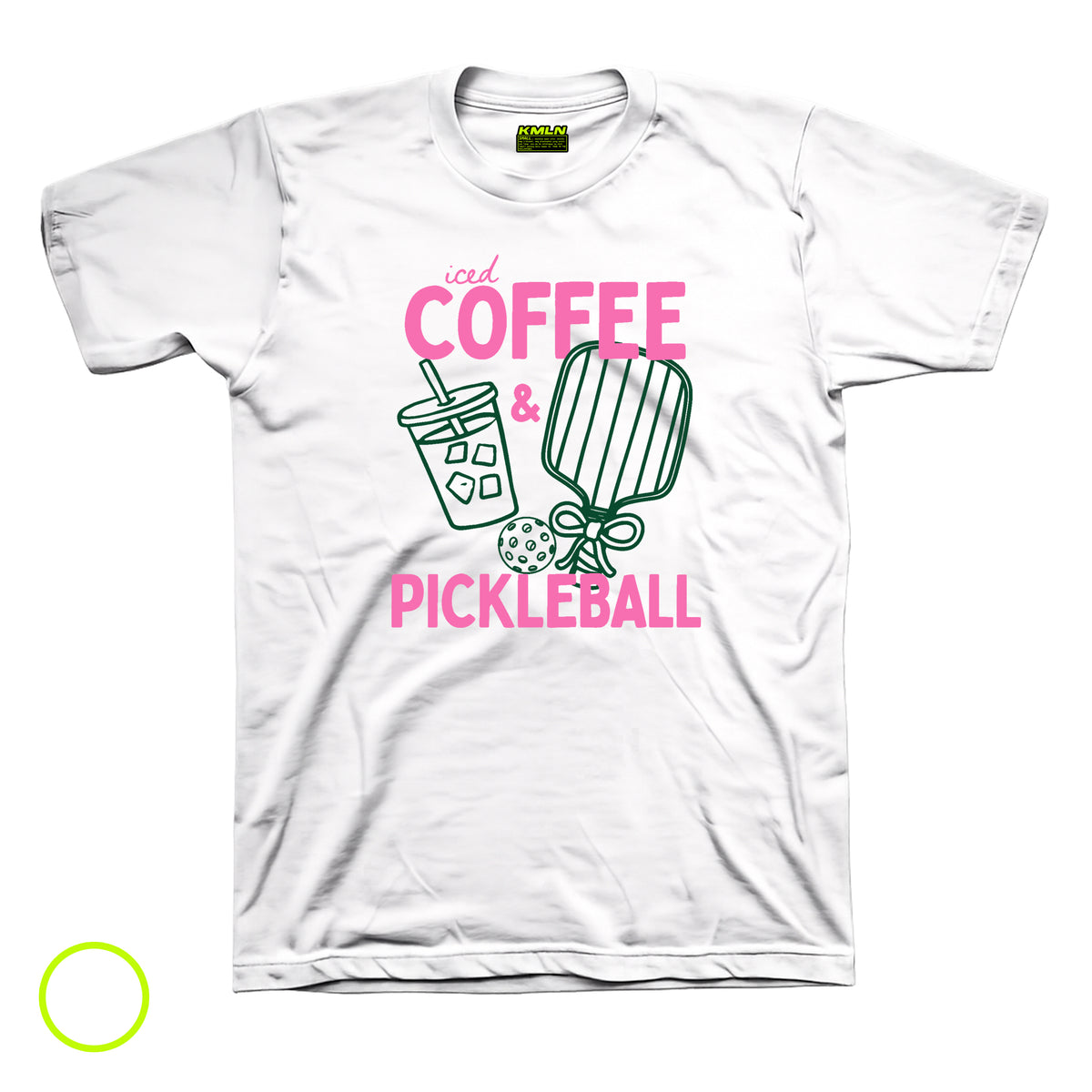 Coffee & Pickleball Drifit Pickleball DTF Shirt