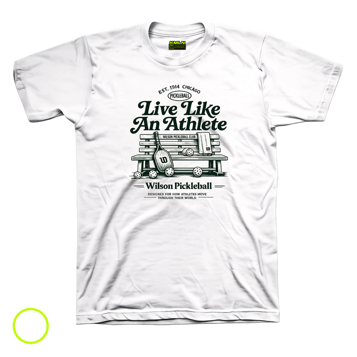 Live Like an Athlete Drifit Pickleball DTF Shirt