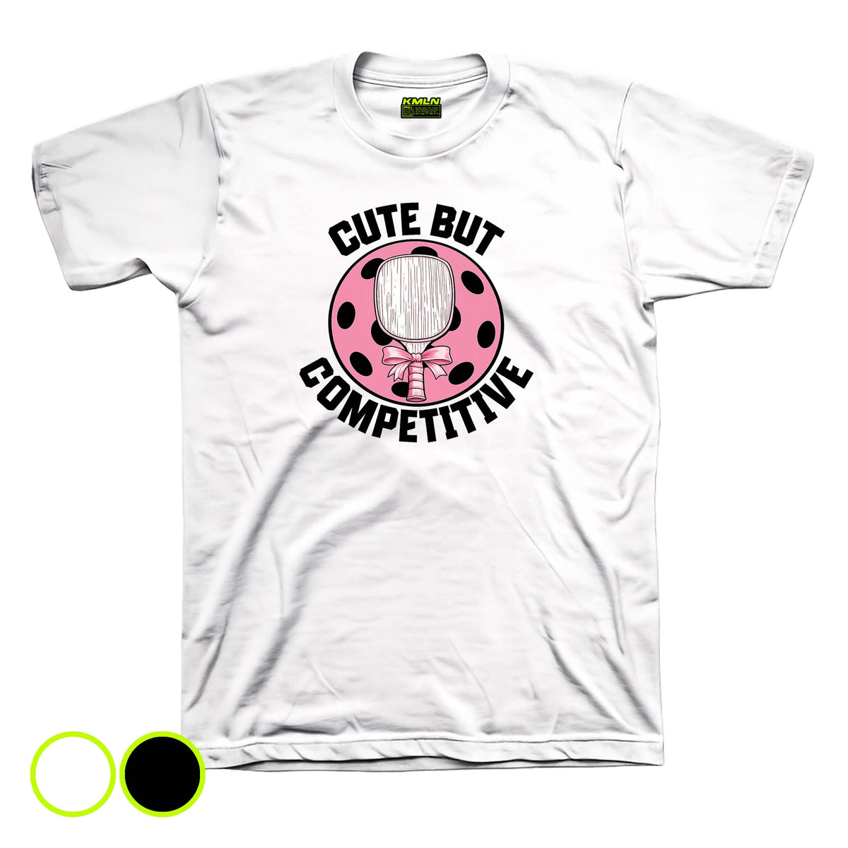 Cute But Competitive Drifit Pickleball DTF Shirt