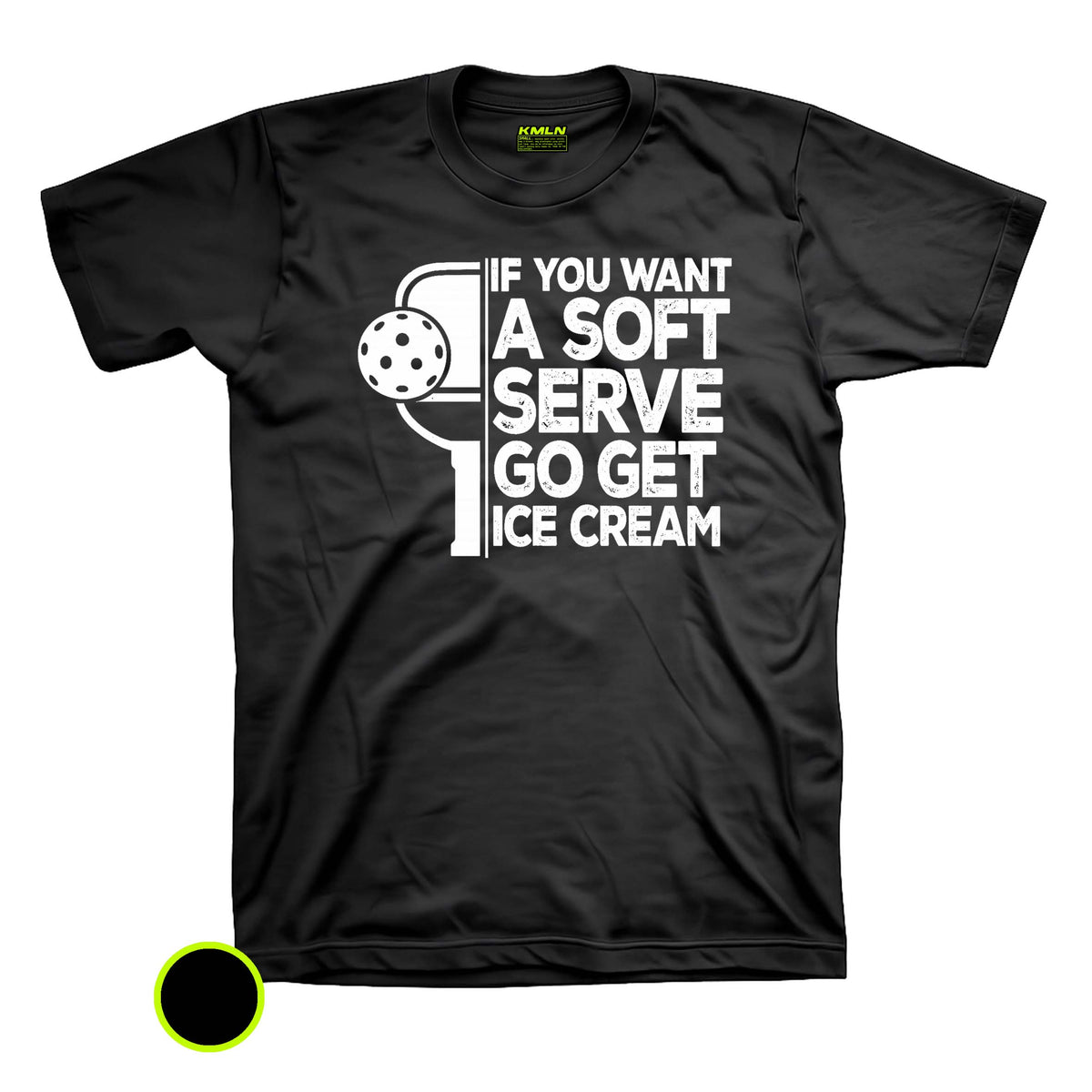 Soft Serve Drifit Pickleball DTF Shirt