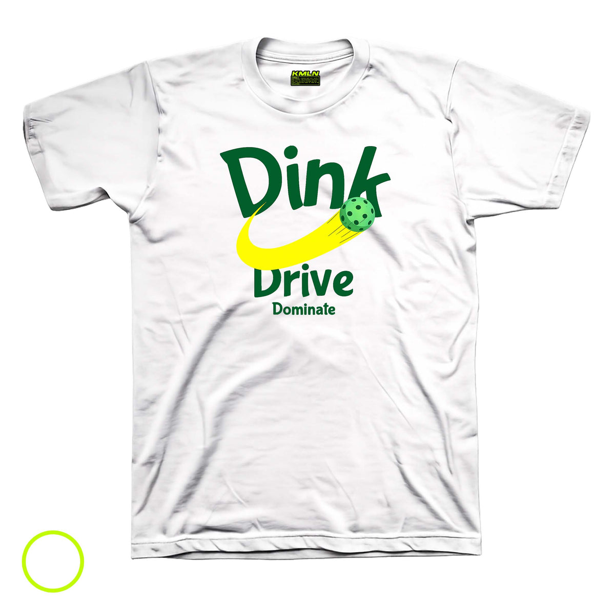 Dink Drive Dominate Drifit Pickleball DTF Shirt