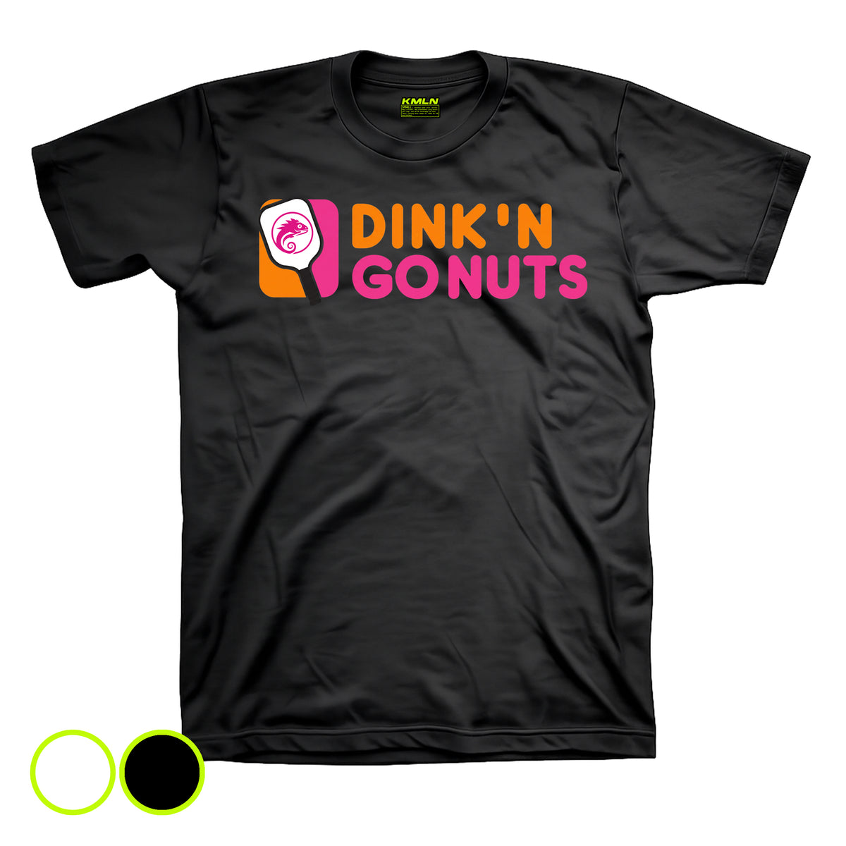 Dink & Go Nuts Drifit Pickleball DTF Shirt