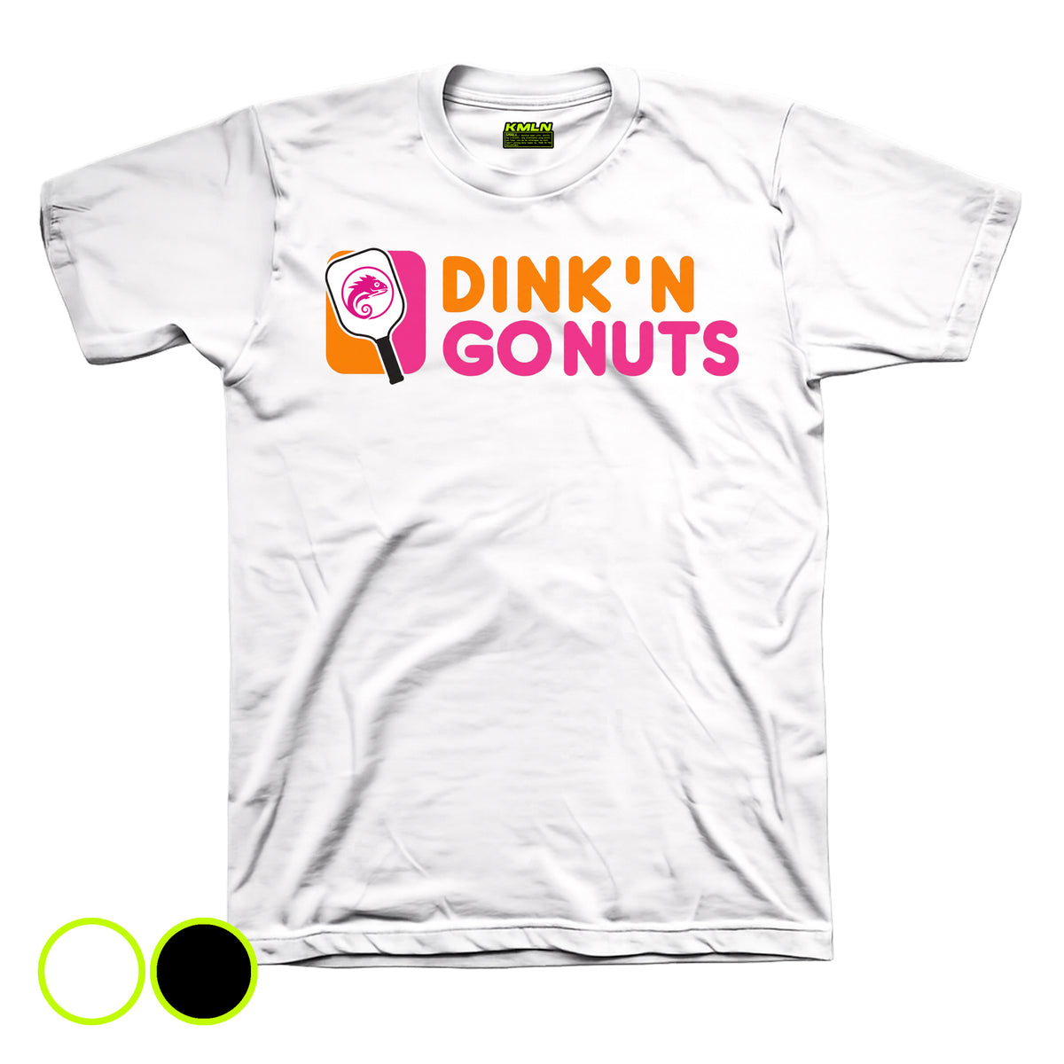 Dink & Go Nuts Drifit Pickleball DTF Shirt