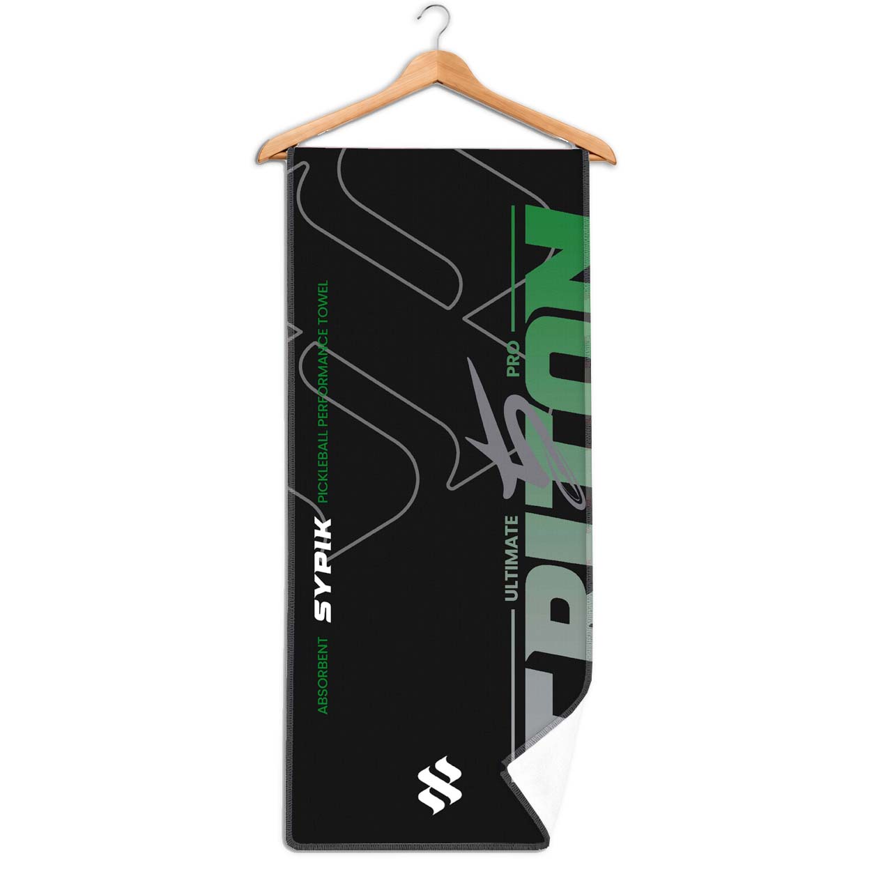 Sypik Triton 5 Green Microfiber Pickleball Towel