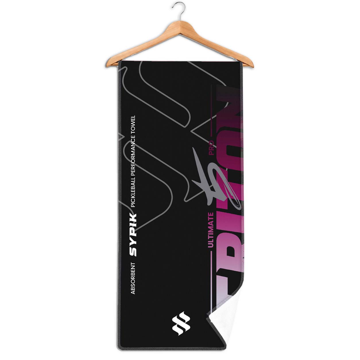 Sypik Triton 5 Dark Pink Microfiber Pickleball Towel