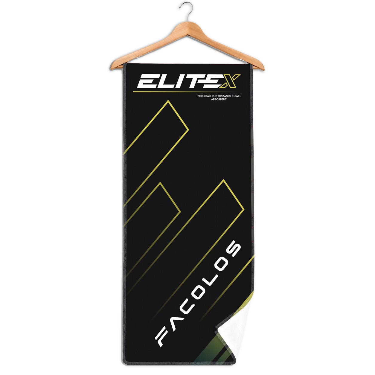 Facolos Yellow Microfiber Pickleball Towel