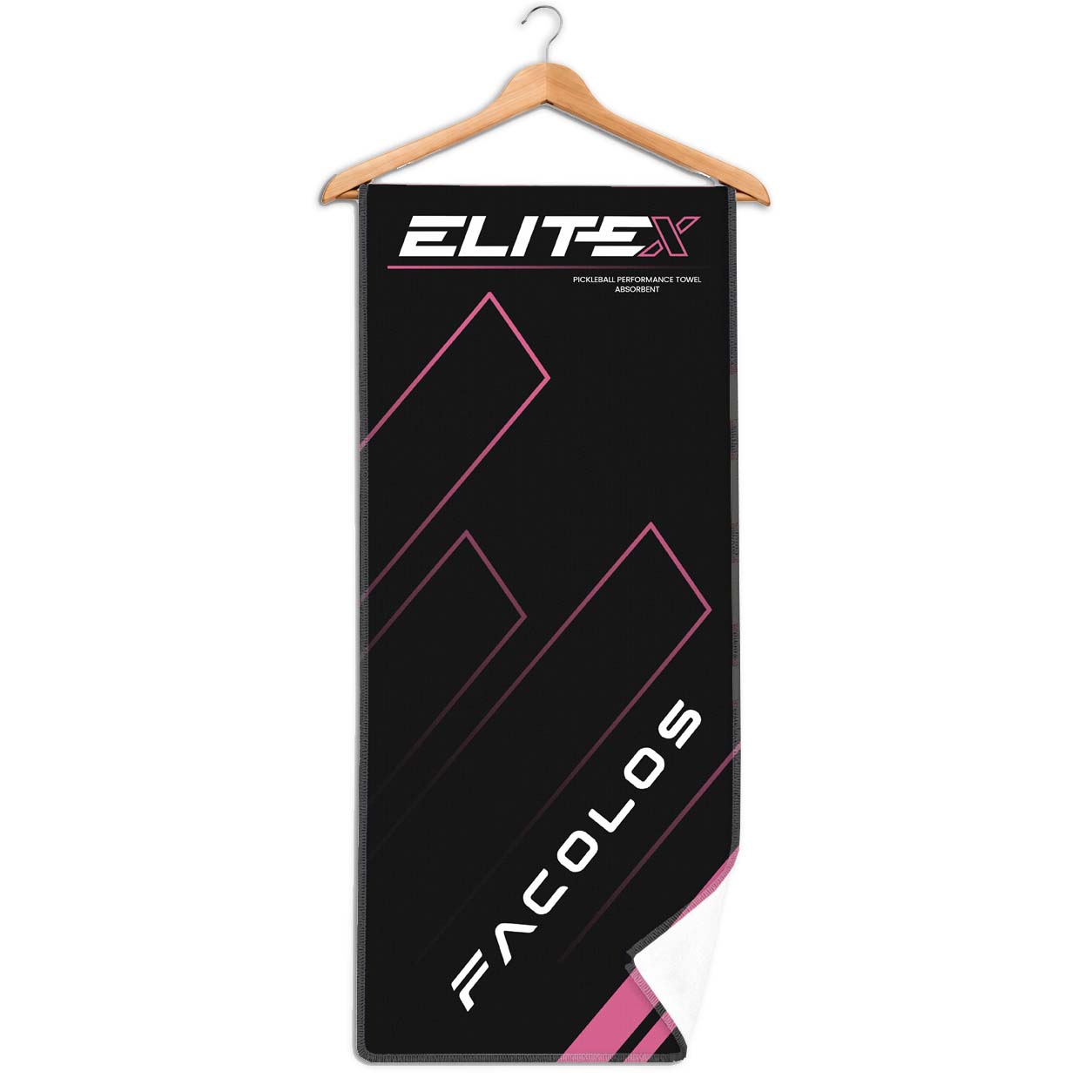 Facolos Pink Microfiber Pickleball Towel
