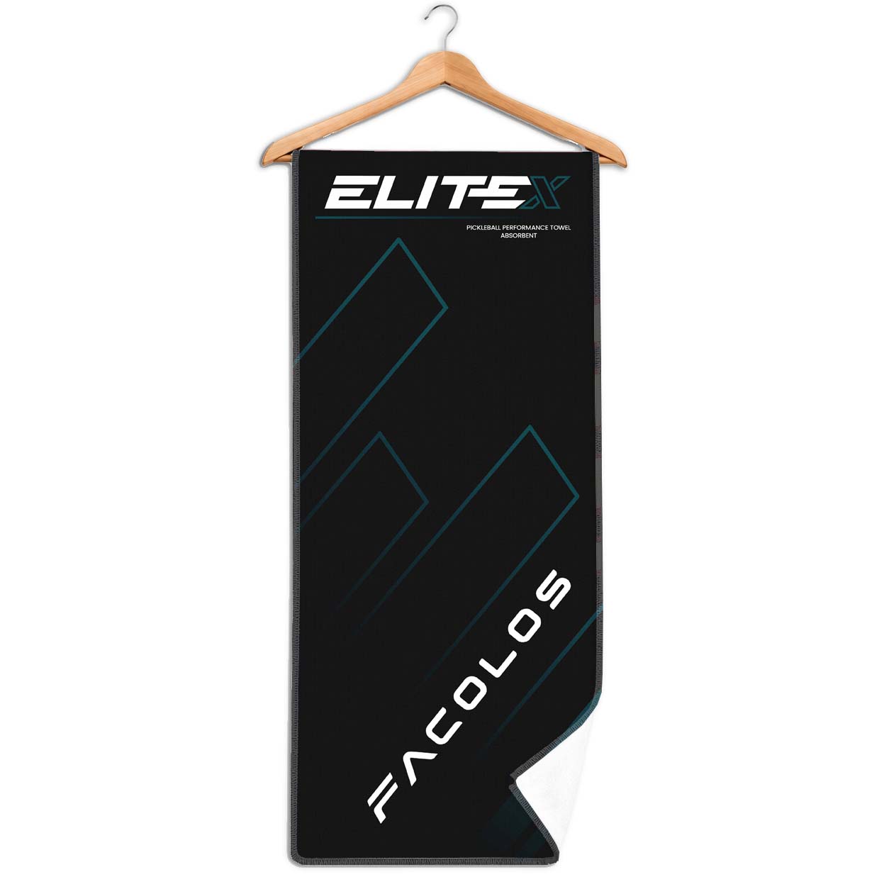 Facolos Green Microfiber Pickleball Towel