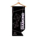 Six Zero 6.0 Double Black Diamond Microfiber Pickleball Towel