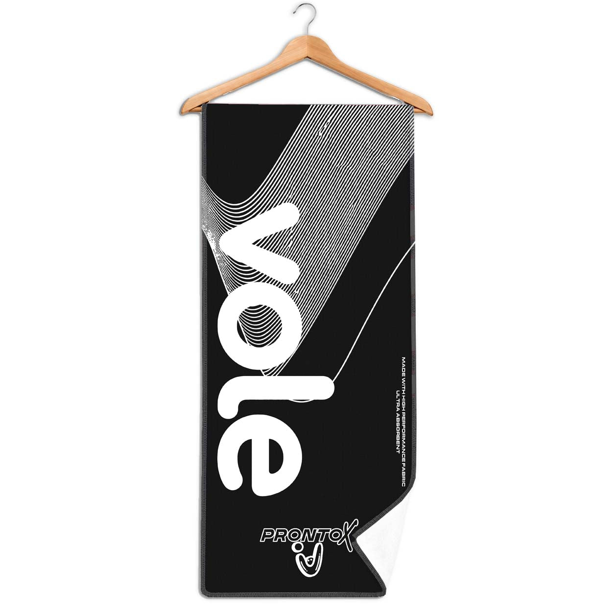 Vole ProntoX White Microfiber Pickleball Towel