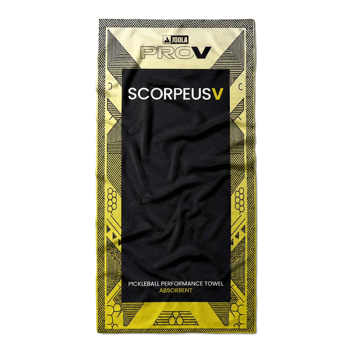 Joola Scorpeus V | Yellow | Cotton Pickleball Towel