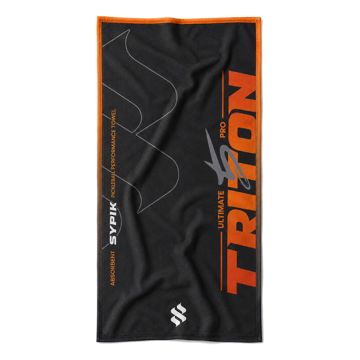 Sypik Triton 5 Ember Line | Orange | Cotton Pickleball Towel