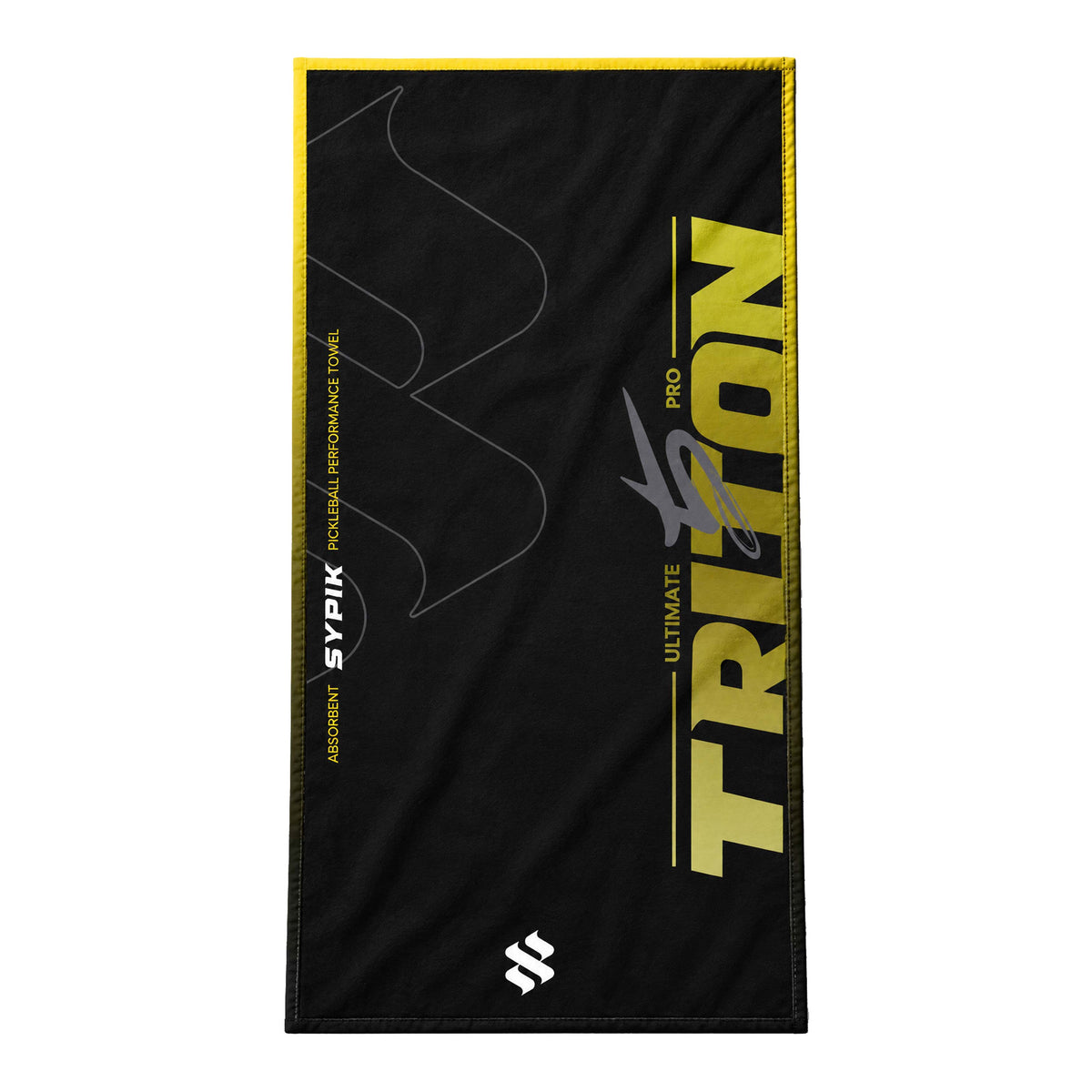 Sypik Triton 5 Spark Line | Yellow | Cotton Pickleball Towel