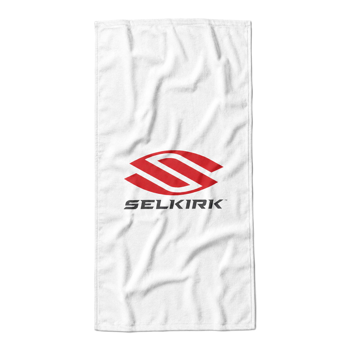 Selkirk Center Logo White | Cotton Pickleball Towel
