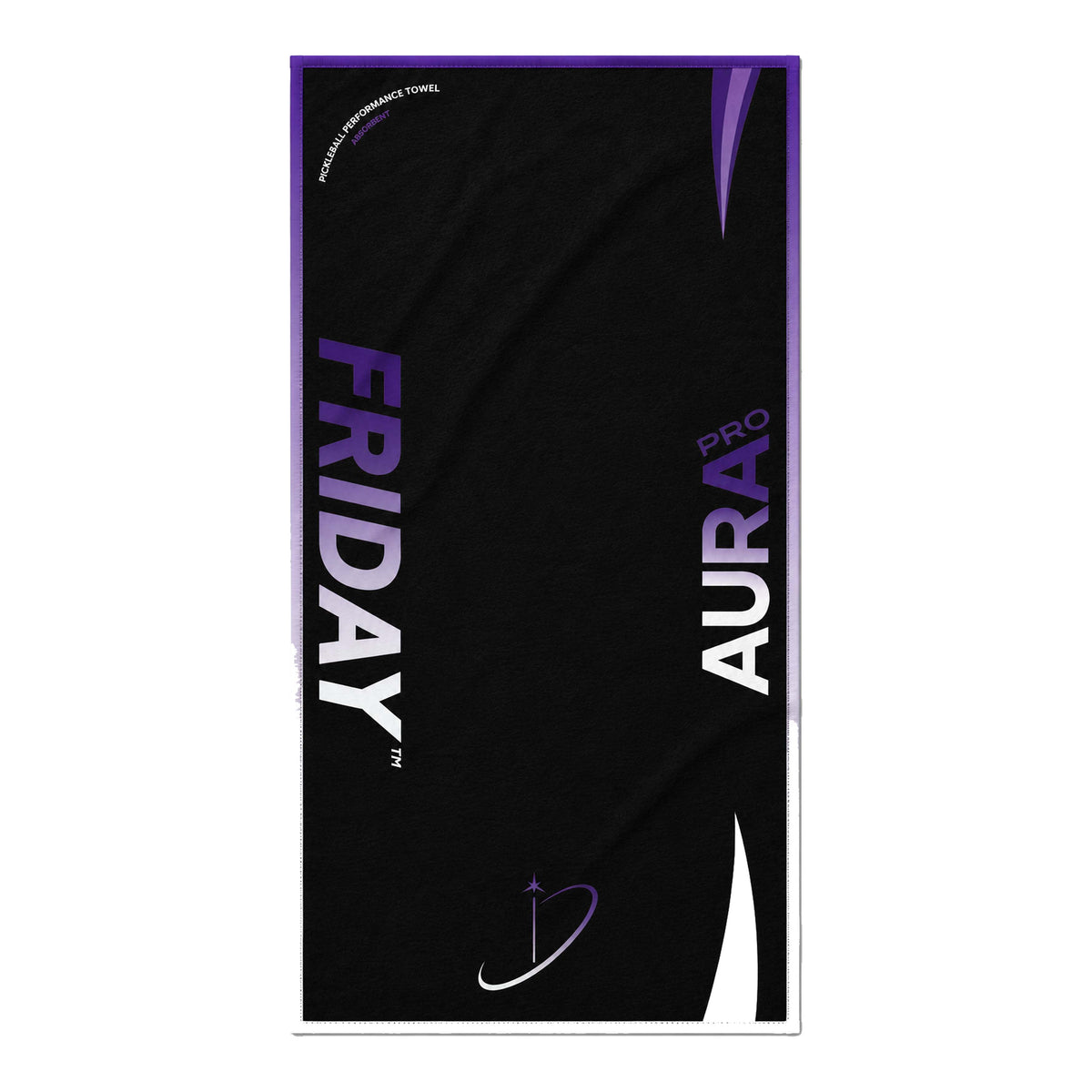 Friday Aura Eclipse | Purple | Cotton Pickleball Towel