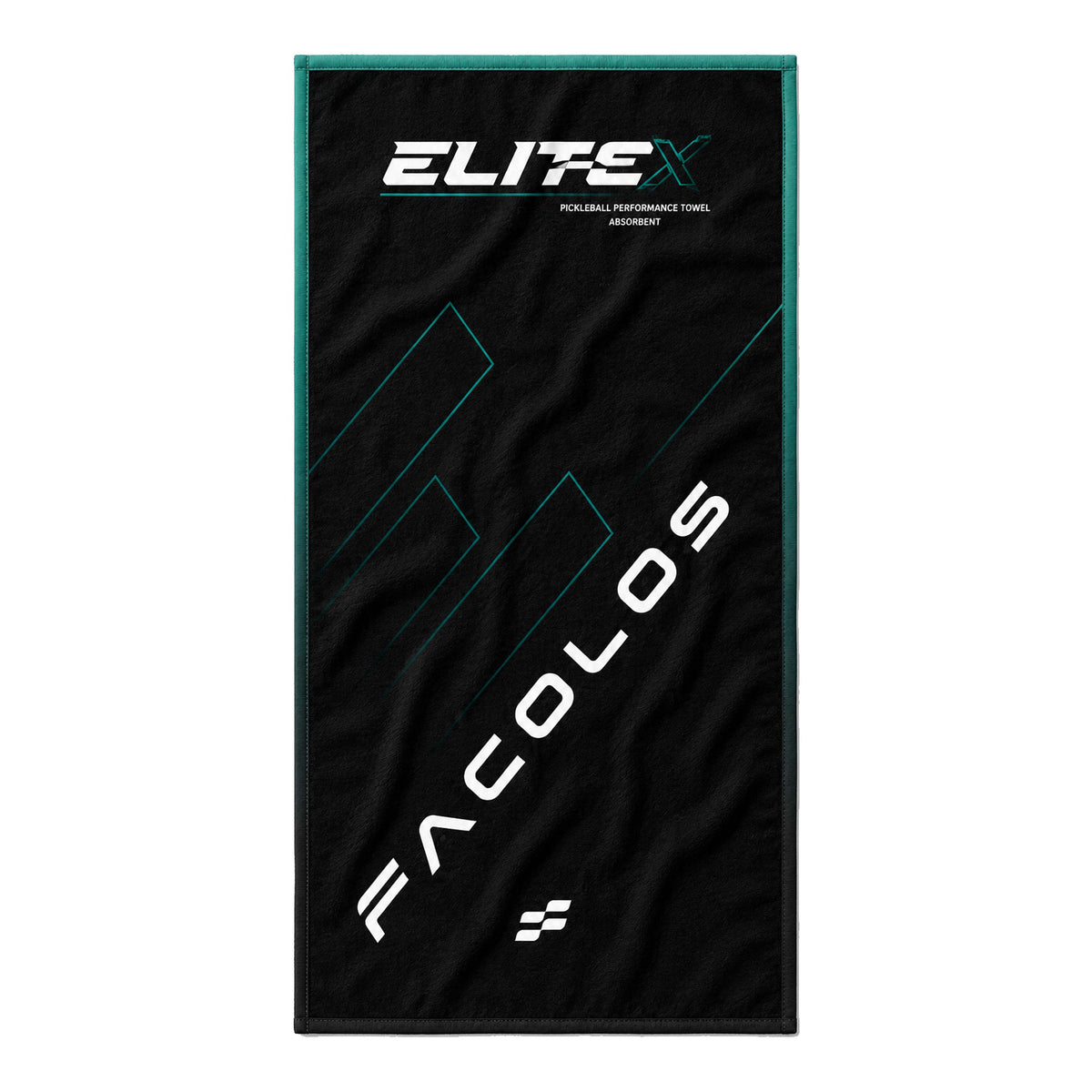 Facolos EliteX Neon Strike | Green | Cotton Pickleball Towel