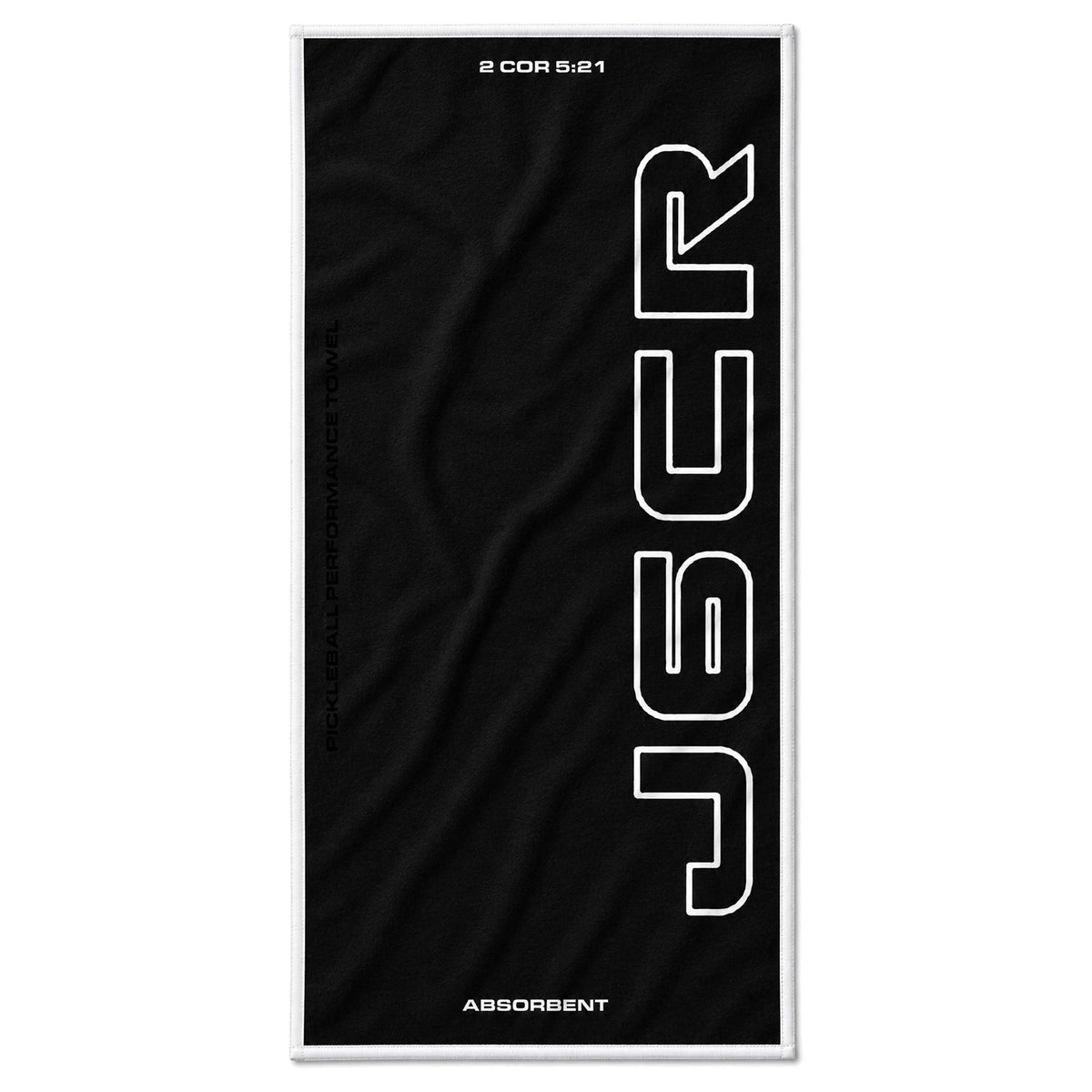Honolulu J6CR | White Edge | Cotton Pickleball Towel