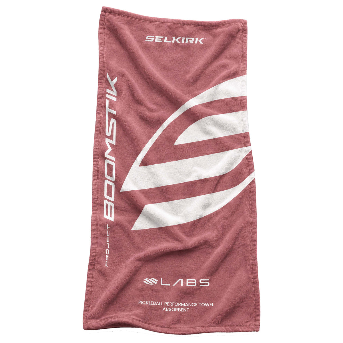Selkirk BoomStik Canyon Clay | Pink White Logo | Cotton Pickleball Towel