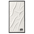 Selkirk White | Black Edge Logo | Cotton Pickleball Towel