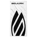 Selkirk Big Logo | White Black | Cotton Pickleball Towel