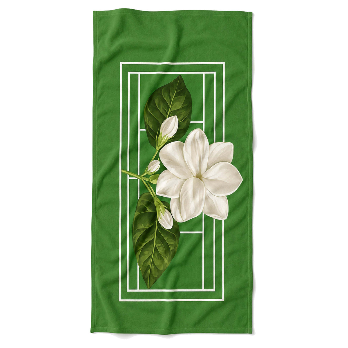 Nike Sampaguita Tennis Eala Green | Cotton Pickleball Towel