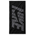 Nike Swoosh | Black Grey Logo | Cotton Sports Towel