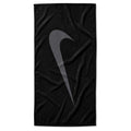 Nike Swoosh Black Grey | Cotton Sports Towel